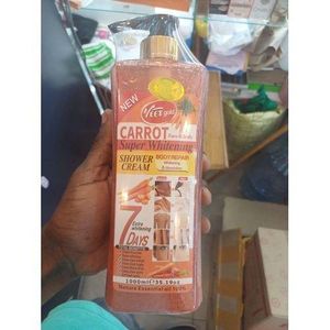 VEET GOLD CARROT FACE AND BODY SUPER WHITENING SHOWER CREAM