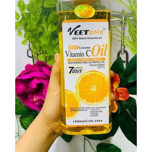 VEET GOLD Vitamin C Body Corrector Oil -1L