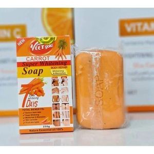 VEET GOLD Carrot Super Whitening Soap