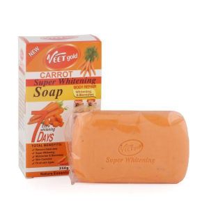 VEET GOLD Carrot Super Whitening Soap