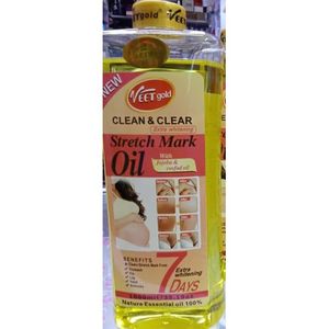 VEET GOLD Clean and Clear Stretch Mark Oil