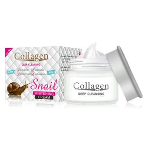 Try Me Collagen Deep Cleansing Snail Whitening Cream 80g