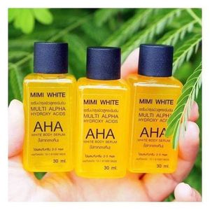 Mimi White Multi Alpha Hydroxy Acids AHA Serum - Whitening, Dark Spots