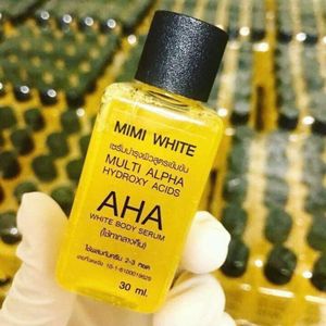 Mimi White Multi Alpha Hydroxy Acids AHA Serum - Whitening, Dark Spots