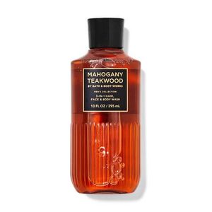 Mahogany Teakwood 3-in-1 Hair, Face & Body Wash