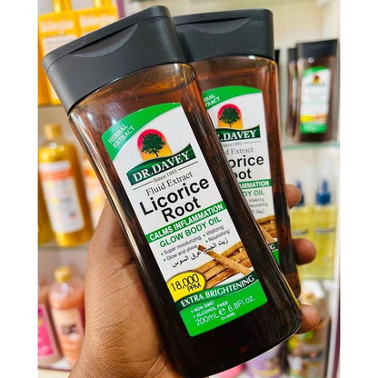 Dr. Davey Fluid Extract Licorice Root Glow Body Oil