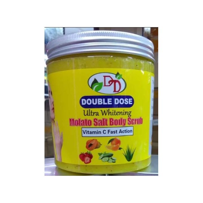 Double Dose Molato Ultra Whitening Salt Body Scrub