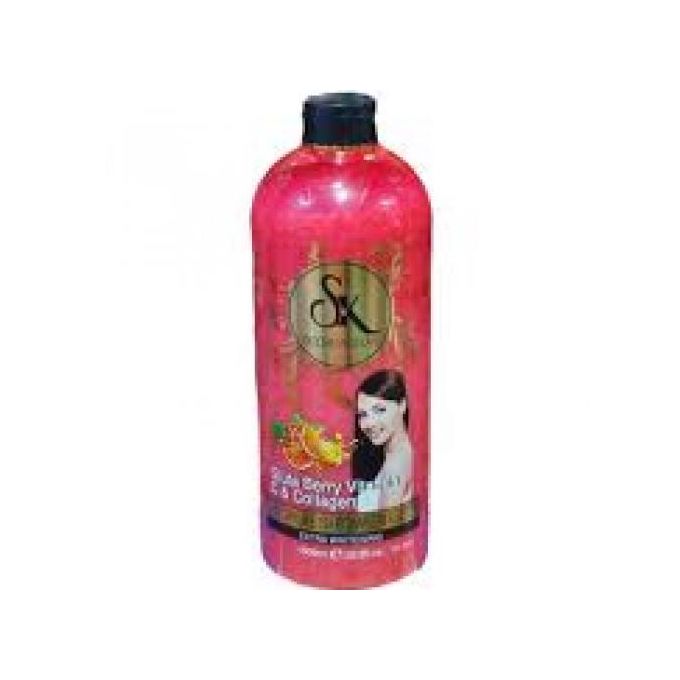 SK Duchess Glow Gluta Berry, Vitamin C, Collagen with Kojic Acid Extra Whitening Scrub Shower Gel