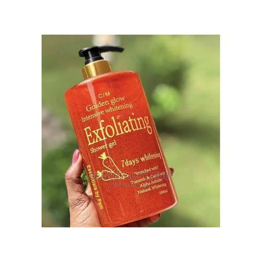 C/M Golden Glow Intensive Whitening Exfoliating Shower Gel