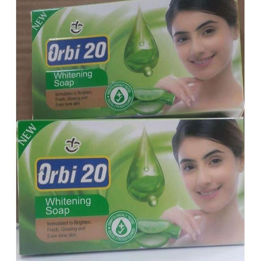 Orbi 20 Formulated to Brighten Fresh Glowing Whitening Soap