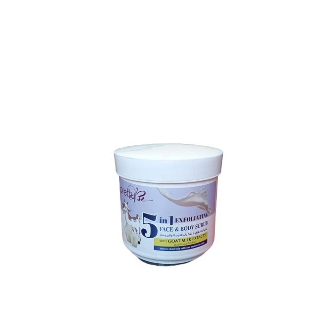 Pretty Be Goat Milk 5-in-1 Exfoliating Face & Body Scrub