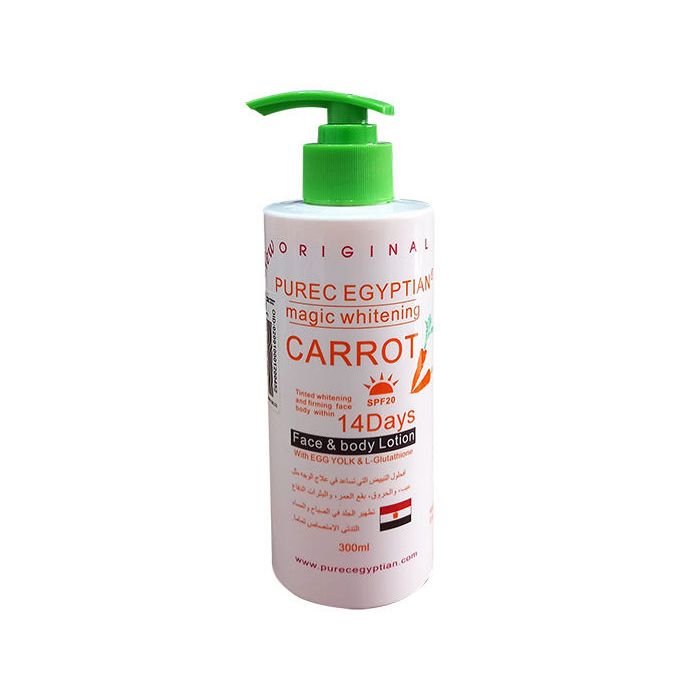 Pure Egyptian Magic Whitening Carrot Lotion – 300ml
