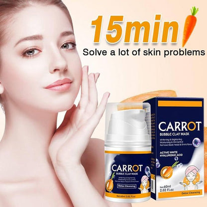 Guanjing Carrot Bubble Cleansing Mud Mask – 60g