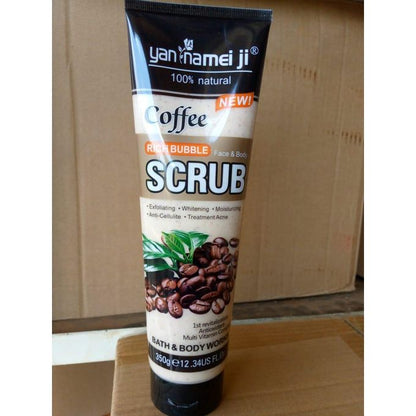 Yan Namei Ji Rich Rubble Coffee Scrub for Face & Body – 350g
