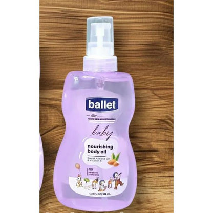 Ballet Baby Nourishing Body Oil – Sweet Almond & Vitamin E