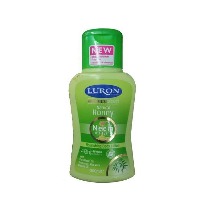 Luron Natural Honey Neem Purifying Lotion
