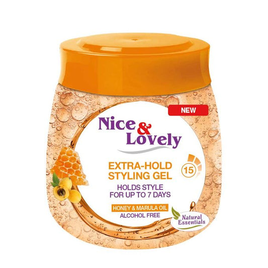 Nice & Lovely Honey & Marula Styling Gel – 295g