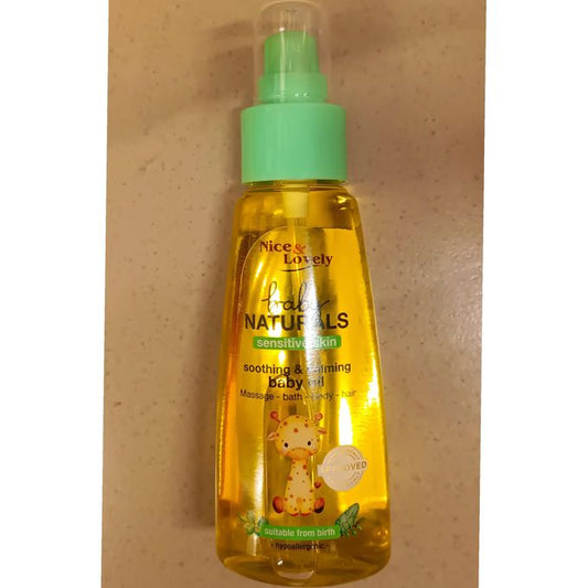 Nice & Lovely Baby Natural Sensitive Soothing & Calming Oil