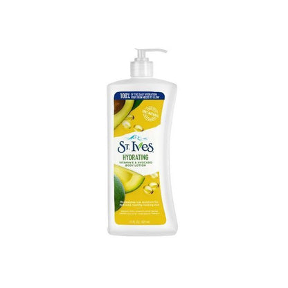 St. Ives Daily Hydrating Vitamin E & Avocado Body Lotion – 621ml