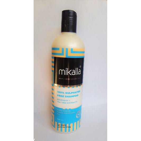 Mikalla 100% Sulphate Free Shampoo with Rosemary + Tea Tree Extracts
