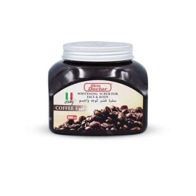 Skin Doctor Whitening Scrub for Face & Body – Coffee