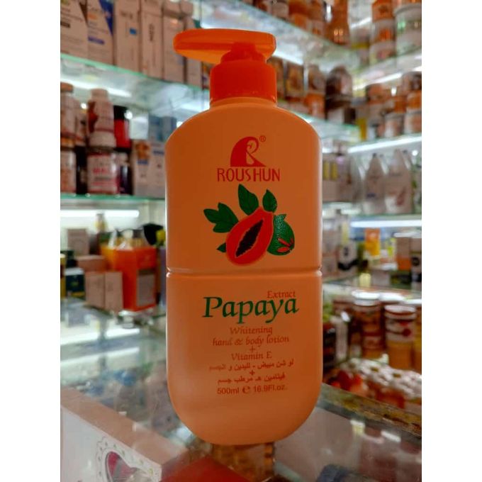 Roushun Papaya Whitening Hand & Body Lotion + Vitamin E