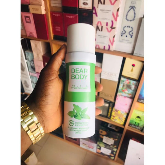 Dear Body Patchouli Body Spray – 250ml