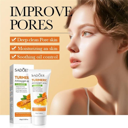 SADOER Turmeric Face Wash Cleanser
