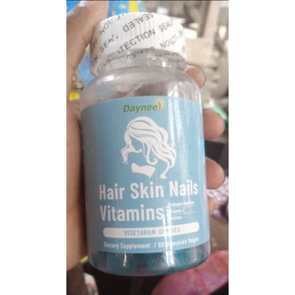 Daynee Hair Skin Nails Vitamins Gummies – 60 Capsules