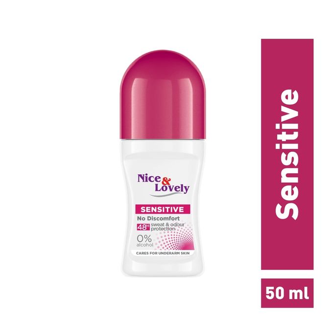 Nice & Lovely Sensitive Roll-On 48-hour sweat and odour protection