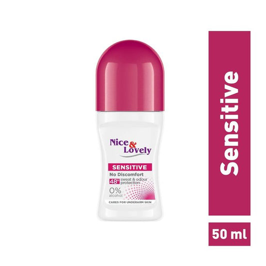 Nice & Lovely Sensitive Roll-On 48-hour sweat and odour protection