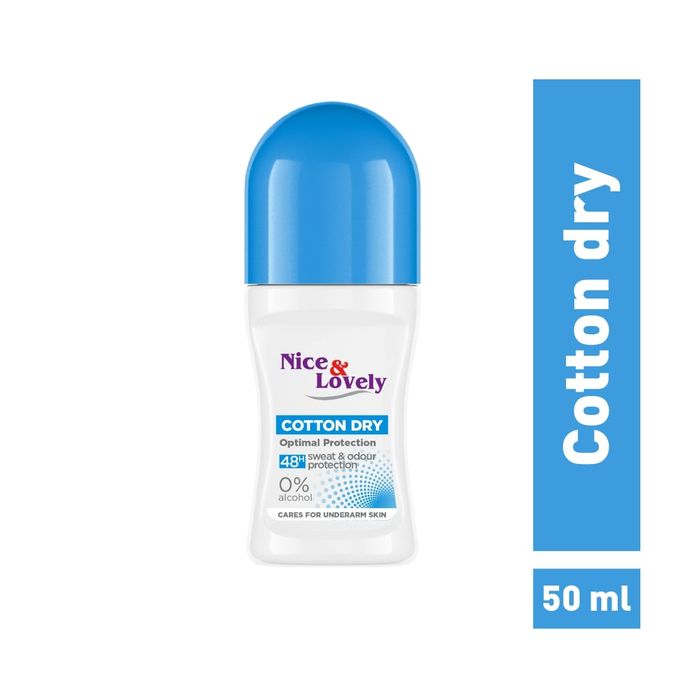 Nice & Lovely Cotton Dry Roll-On