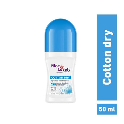 Nice & Lovely Cotton Dry Roll-On