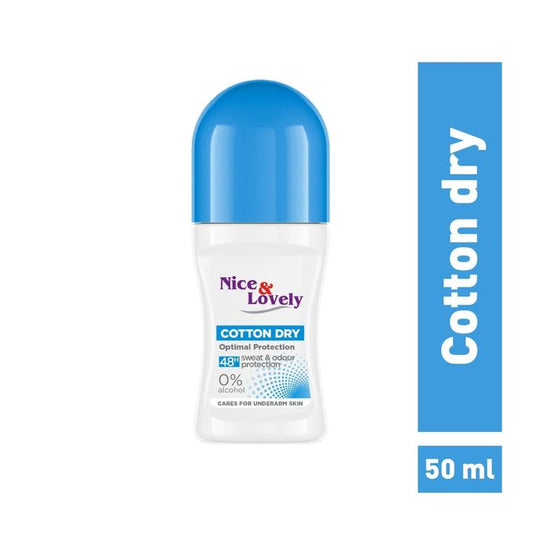 Nice & Lovely Cotton Dry Roll-On