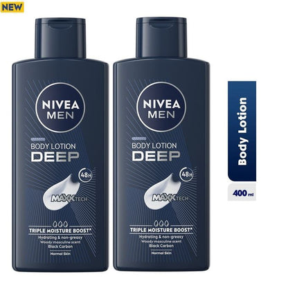 NIVEA MEN Deep Body Lotion for Men – 400ml