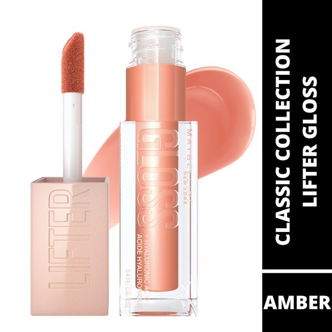 Maybelline Lifter Gloss Plumping and Hydrating Lip Gloss(Shade: 007 Amber)