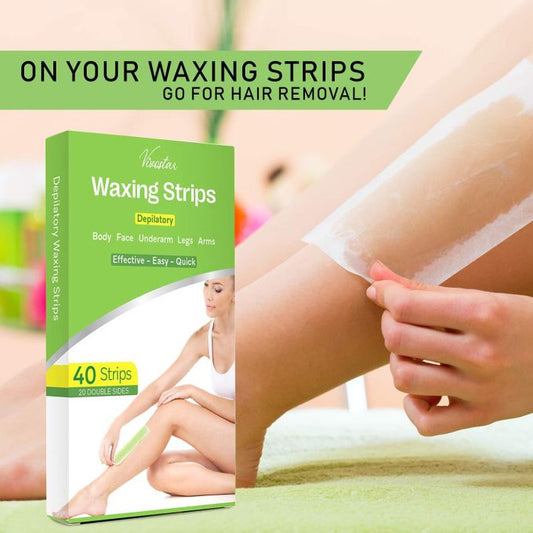 Vivostar Wax Strips – 40 Count