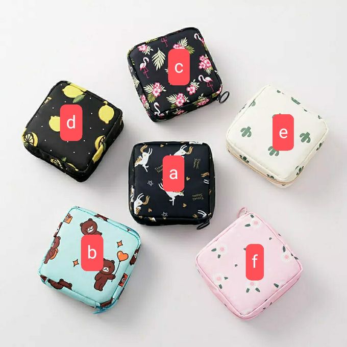Sanitary Pad Pouch Bag – Coin Purse & Tampon Holder