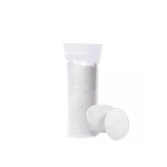 100pcs Soft Cotton Rounds Makeup Removal & Skincare Pads