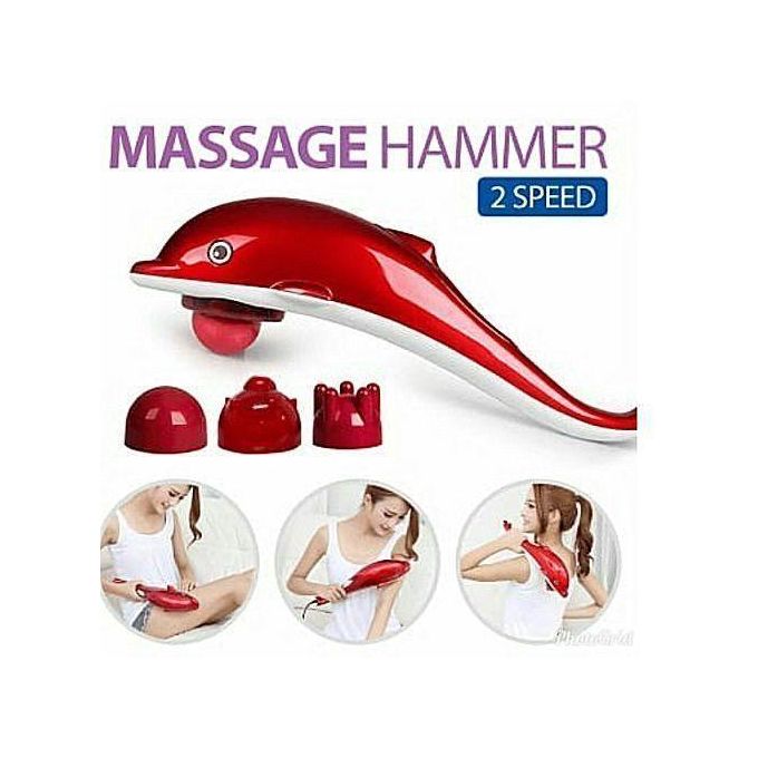 Dolphin Full Body Infrared Hammer Massager – Deep Tissue Full Body Relief