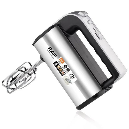 RAF 5-Speed Electric Hand Mixer – 300W Handheld Mixer with Turbo for Baking & Cooking