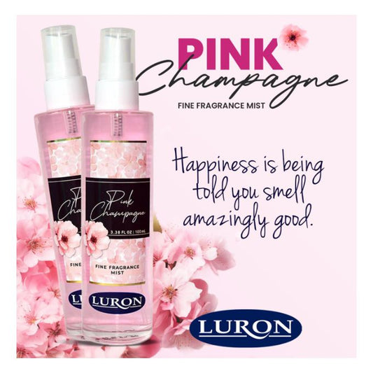 Luron Pink Champagne Fine Fragrance Mist Perfume