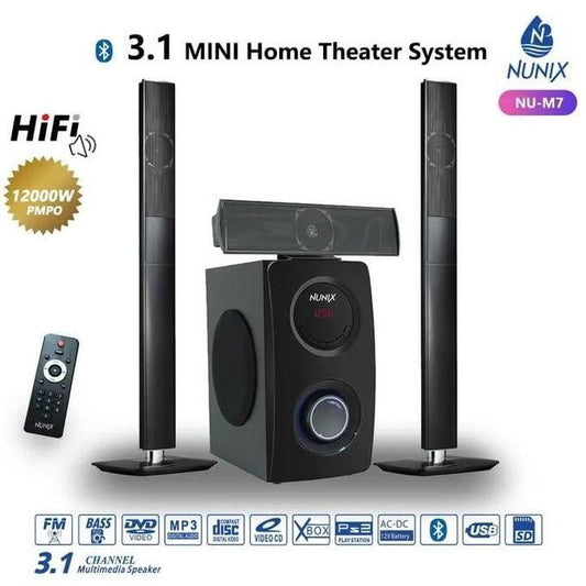 Nunix 3.1CH NU-M7 Home Theater Speaker System