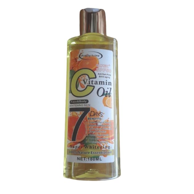 Pretty Twins Vitamin C Oil Super SPF 50 – 7 Days