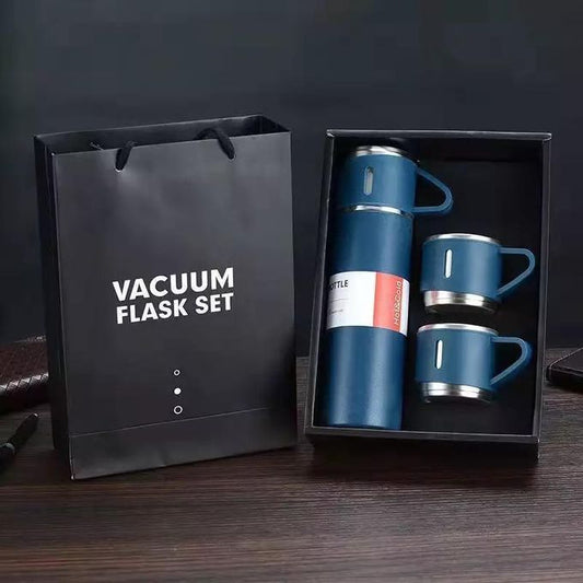 3-Piece Hot & Cold Vacuum Flask Set