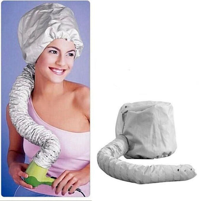Portable Soft Bonnet Hair Blow Dryer Attachment
