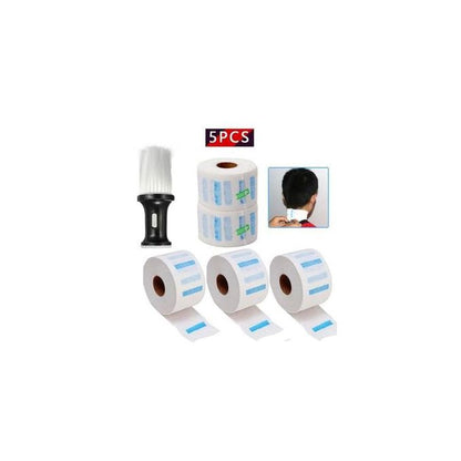 Professional Barber/Salon Hair Shaving Neck Rolls – Set of 5