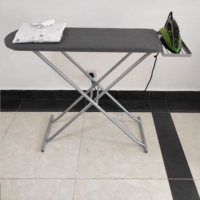 Heavy-Duty Metallic Ironing Board