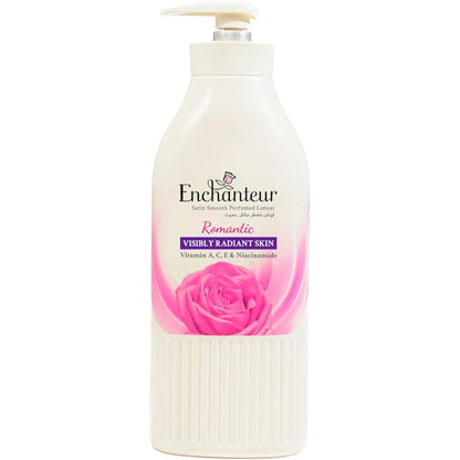 Enchanteur Romantic Satin Smooth Perfumed Body Lotion – 400ml