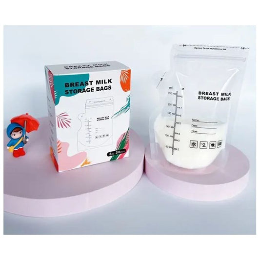 30pcs Breast Milk Freezer Storage Bags